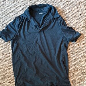 Quince Men's Charcoal Polo Shirt
